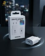 Samsung Original 25W PD Adapter – Official Type-C Super Fast Charging Wall Brick