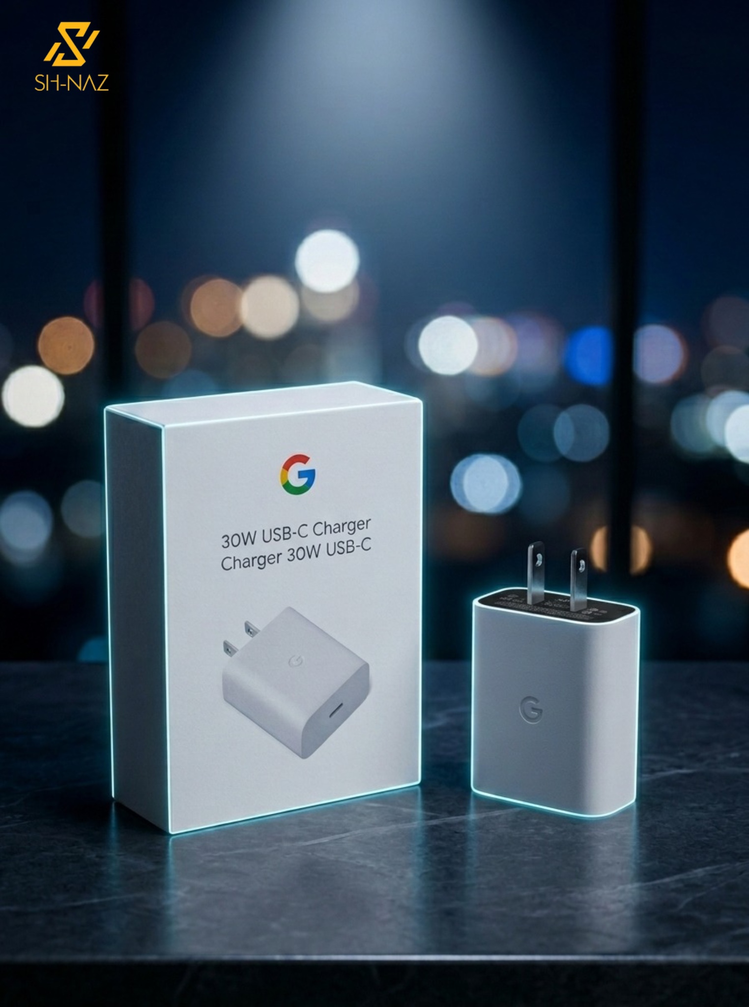 IMG_8936 Google Original 30W USB-C Charger – Official Type-C Fast Charging Wall Adapter - Image 1