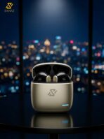 SH-NAZ X27 Pro Zinc Alloy Wireless Earbuds – TWS Bluetooth 5.4 Earphones with Premium Metallic Charging Case - Image 2