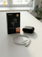 SH-NAZ ANC Wireless Earbuds with Free Silicone Case – Active Noise Cancelling TWS Earphones with Pouch & Carabiner - Image 3