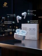 Apple AirPods Pro Premium Wireless Earbuds with ANC – TWS Bluetooth Earphones with Active Noise Cancellation & Type-C Cable - Image 3