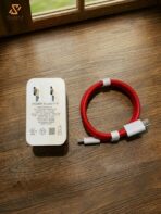OnePlus Warp Charge 65W Power Adapter Combo – Official Type-C Fast Charger Wall Brick with Red Type-C to C Cable - Image 2